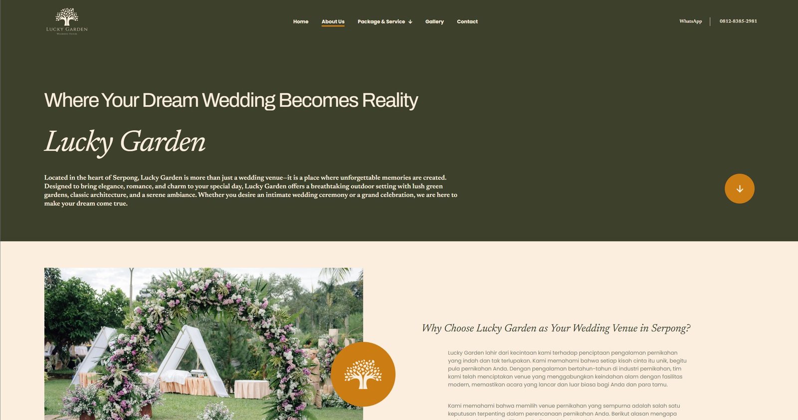 Venue Branding & SEO-Optimized Platform gallery